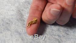 Alaskan Gold Nugget Natural Shaped Charm