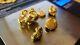 Alaskan Natural Gold Nuggets 18k To 22k Quartz 1 Troy Ounce 31.3 Grams Bullion