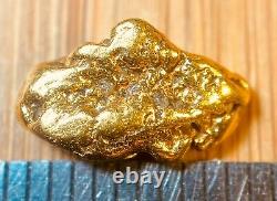 Alaskan Natural Placer Gold Nugget 1.100 grams Free Shipping! #A891
