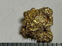 Alaskan Natural Placer Gold Nugget 1.195 grams Free Shipping! #A116