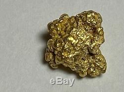 Alaskan Natural Placer Gold Nugget 1.195 grams Free Shipping! #A116