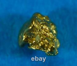 Alaskan-Yukon BC Gold Rush Natural Gold Nugget 0.25 Grams 5 Piece Lot Genuine