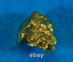 Alaskan-Yukon BC Gold Rush Natural Gold Nugget 0.27 Grams 5 Piece Lot Genuine