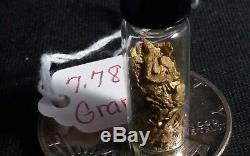 Alaskan-Yukon BC Natural Gold Nugget 1/4 Troy Ounce 7.78 Grams 5 DWT