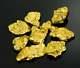 Alaskan-yukon Bc Natural Gold Nugget #4 Mesh 1/4 Troy Ounce 7.75 Gram 5 Dwt