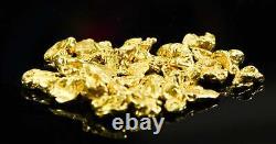 Alaskan-Yukon BC Natural Gold Nugget #4 Mesh 1 Troy Ounce 31.1 Gram