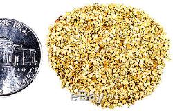 Alaskan Yukon Bc Natural Pure Gold Nuggets #30 Mesh 10 Grams Fines Free Shipping
