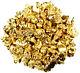 Alaskan Yukon Bc Natural Pure Gold Nuggets #8 Mesh 2.000 Grams Free Shipping