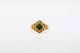 Antique 1950s $3400 1ct Natural Green Jade 10k 24k Gold Nugget Band Ring Heavy
