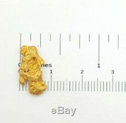Approx. 22ct (916, 22K) 1.67grams Yellow Gold Australian Natural Gold Nugget