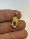 Australia Natural Gold Nugget / Nuggets Pendant Emerald Weight 3.83 Grams