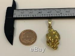 Australia Natural Gold Nugget / Nuggets Pendant Weight 12.82 Grams