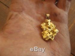 Australia Natural Gold Nugget / Nuggets Pendant Weight 18.5 Grams