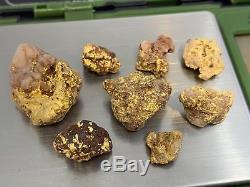 Australia Natural Gold Nugget / Nuggets Specimen Weight 38.97 Grams