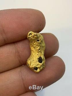 Australia Natural Gold Nugget / Nuggets Weight 15.36 Grams