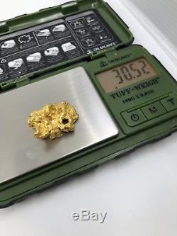 Australia Natural Gold Nugget / Nuggets Weight 30.52 Grams