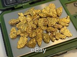 Australia Natural Gold Nugget / Nuggets Weight 99.30 Grams