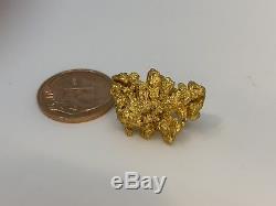 Australia Natural Gold Nugget / Nuggets Weight Crysatlline 9.33 Grams