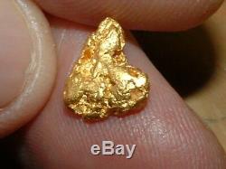 Australian Gold Nugget 1.71 Gram Natural Gold Specimen