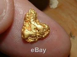Australian Gold Nugget 1.71 Gram Natural Gold Specimen