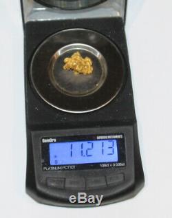 Australian Natural Gold Nugget 11.21 Grams