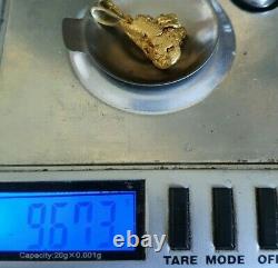 Australian Natural Gold Nugget 9.67 Grams