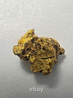 Australian Natural Gold Nugget Specimen Rough 1.277 grams
