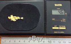 Australian Natural Gold Nuggets 4.5 grams approx weight