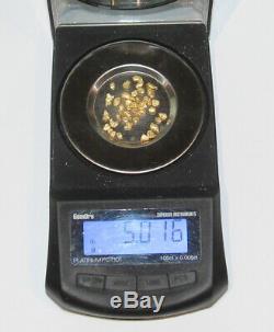 Australian Natural Gold Nuggets 5.01 Grams