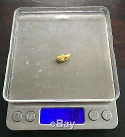 Australian natural gold nugget 1.8 Grams # 14