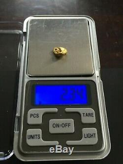 Australian natural gold nugget 2.34 Grams #A24