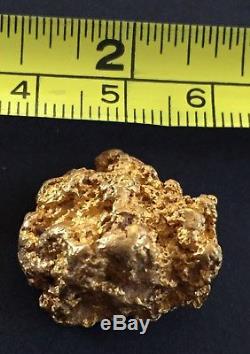 Australian natural gold nugget 22.9 Grams #37