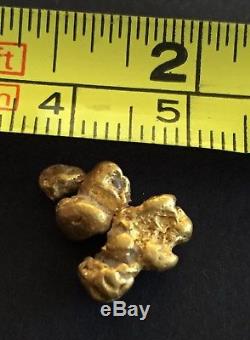 Australian natural gold nugget 3.4 Grams #47