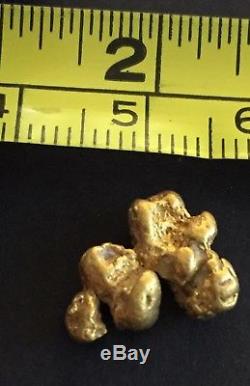 Australian natural gold nugget 3.4 Grams #47