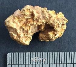 Australian natural gold nugget 5.91 Grams