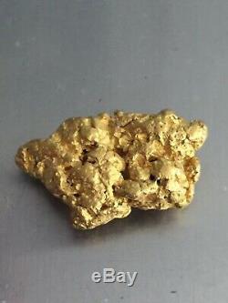 Australian natural gold nugget 9.9 Grams