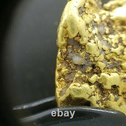 BIG HEAVY 100% Natural Gold Nugget Placer Klondike Gold Rush Quartz Yukon Alaska