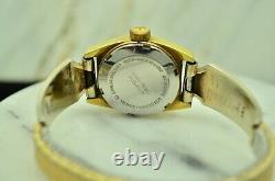 Baylor Ladies Wristwatch With 14k Natural Nugget Watch Band Extenders