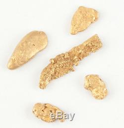 Beautiful 22k Yellow Gold Natural Gold Nugget Lot 1.2g