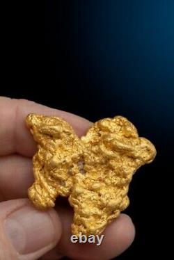 Beautiful 3.4 Troy oz Australian Natural Gold Nugget 106.65 grams