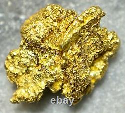 Beautiful Alaskan Natural Placer Gold Nugget 1.000 grams Free Shipping! #A2095