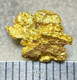 Beautiful Alaskan Natural Placer Gold Nugget 1.000 grams Free Shipping! #A2095