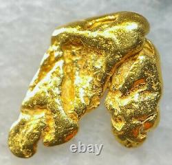 Beautiful Alaskan Natural Placer Gold Nugget 1.032 grams Free Shipping! #A2828