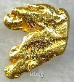 Beautiful Alaskan Natural Placer Gold Nugget 1.032 grams Free Shipping! #A2828