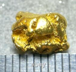 Beautiful Alaskan Natural Placer Gold Nugget 1.115 grams Free Shipping! #A1665