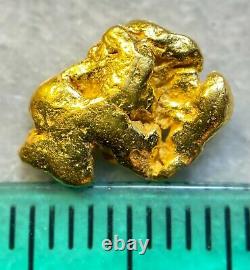 Beautiful Alaskan Natural Placer Gold Nugget 1.122 grams Free Shipping! #A2722