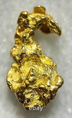Beautiful Alaskan Natural Placer Gold Nugget 1.331 grams Free Shipping! #A2649