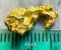 Beautiful Alaskan Natural Placer Gold Nugget 1.331 grams Free Shipping! #A2649