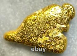Beautiful Alaskan Natural Placer Gold Nugget 1.658 grams Free Shipping! #A2276