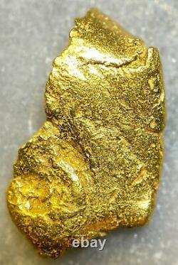 Beautiful Alaskan Natural Placer Gold Nugget 1.671 grams Free Shipping! #A2277